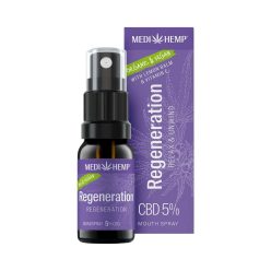 MEDIHEMP Regeneration CBD szájspray 5% | 500 mg / 10 ml