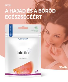 Nutriversum Biotin tabletta | 30 db