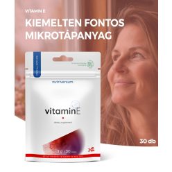 Nutriversum Vitamin E tabletta | 30 db