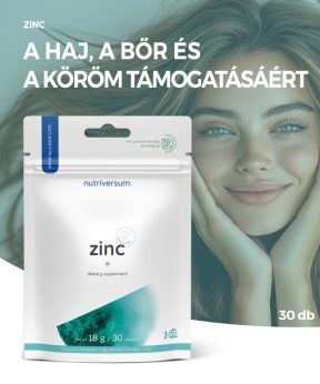 Nutriversum Zinc - Cink kapszula | 30 db